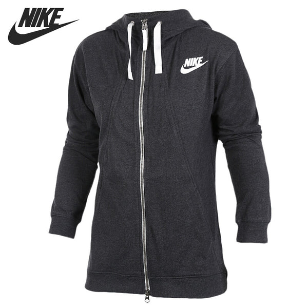 Original New Arrival 2017 NIKE AS W NSW GYM CLC HOODIE FZ Women's Jacket Hooded Sportswear