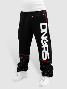 Dangerous DNGRS / Sweat Pant Crosshair Baggyfit Sweat Pants in black