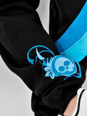 Dangerous DNGRS / Sweat Pant Skull in black