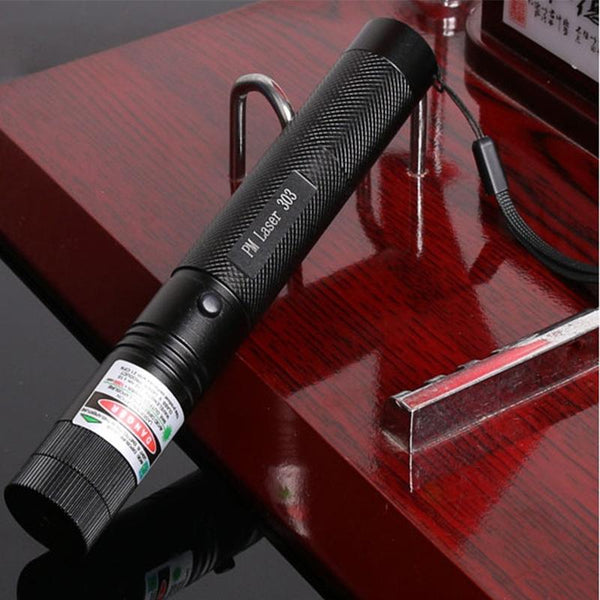 LumiParty Green Laser Pointer High Power Strong Light Match Cigarette and Fire Lighter beam Laser Flashlight Torch jk35