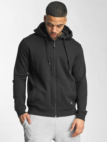 Dangerous DNGRS / Zip Hoodie Rocco Kingstyle in black