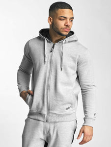 Dangerous DNGRS / Zip Hoodie Rocco Kingstyle in grey