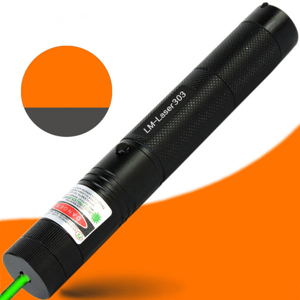 LumiParty Green Laser Pointer High Power Strong Light Match Cigarette and Fire Lighter beam Laser Flashlight Torch jk35