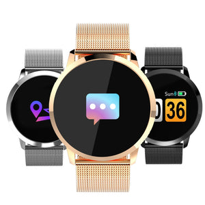 Newwear Q8 Smart Watch OLED Color Screen Smart Electronics Smartwatch Fashion Fitness Tracker Heart Rate Bluetooth Men Man Women