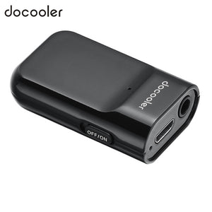 Docooler Bluetooth Receiver Audio Hands-free Car Kit Bluetooth Music Receiver 3.5mm for Audio Streaming Home/Car Audio System