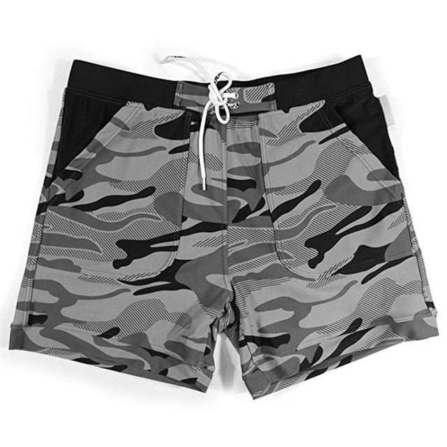 New Arrival Men's Camouflage Board Shorts Quick Dry Beach Shorts Men Shorts Trunks Male Swimwear Hawaii Shorts Hawaii Bermudas